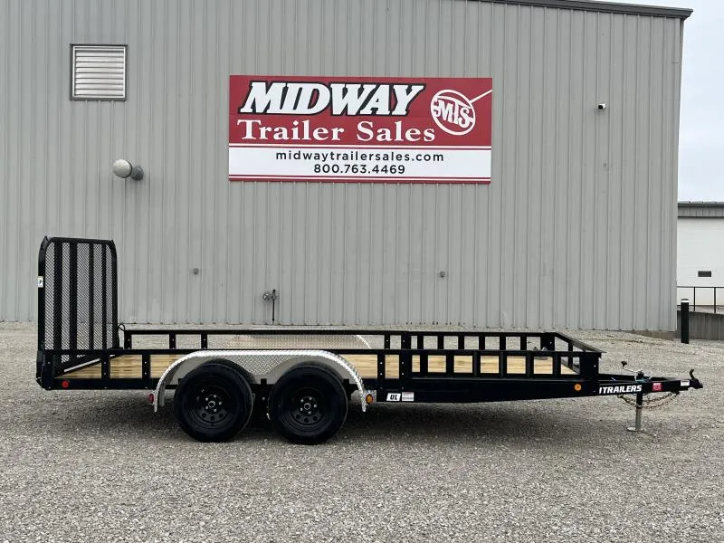 2026 PJ Trailers 83 x 16' Utility TA BP Utility Trailer