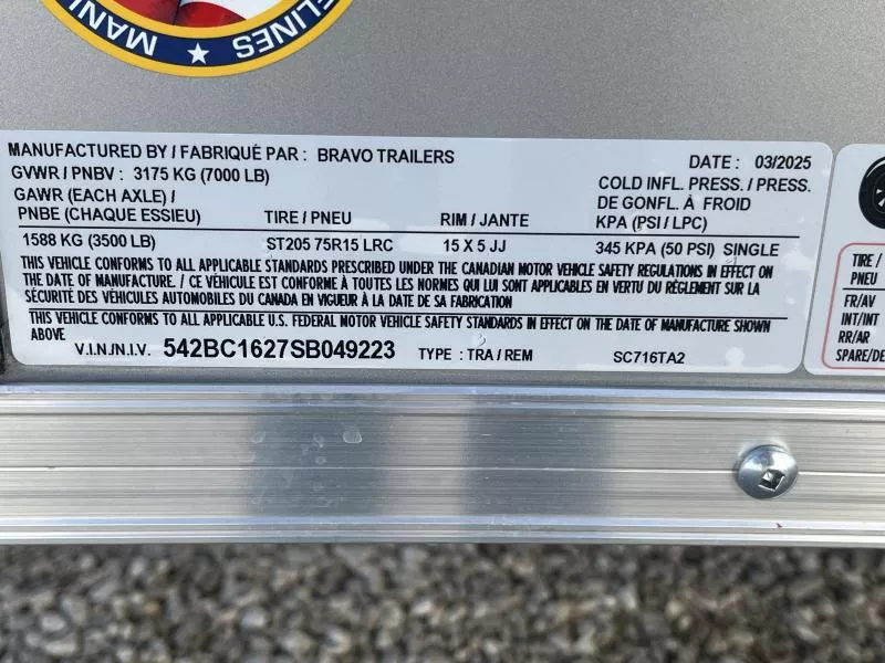 new Cargo (Enclosed) Trailers Bravo Trailers  for sale, in Litchfield, IL Thumbnail 7