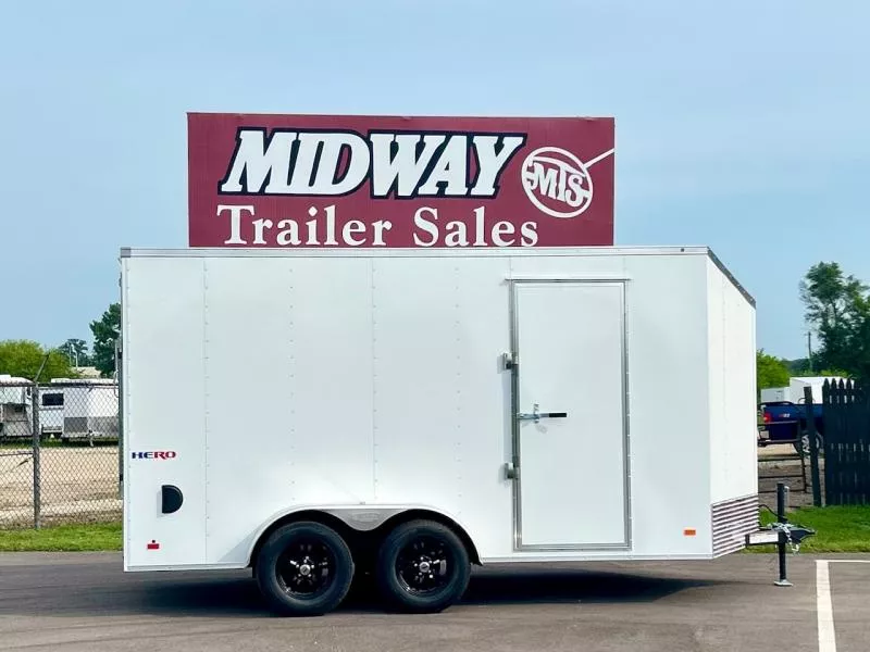 2025 Bravo Trailers Scout 7 X 14' w/ Rear Ramp Cargo / Enclosed Trailer