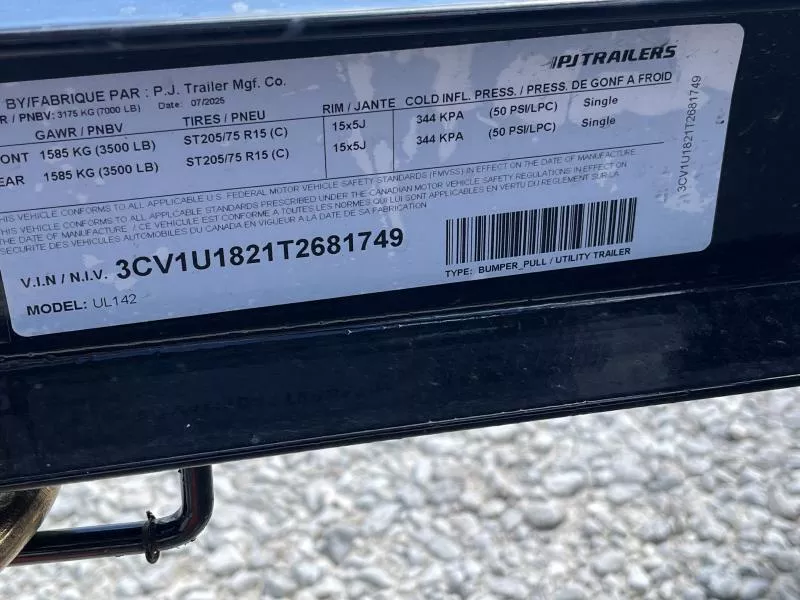 new Utility Trailers PJ Trailers  for sale, in Litchfield, IL Thumbnail 7