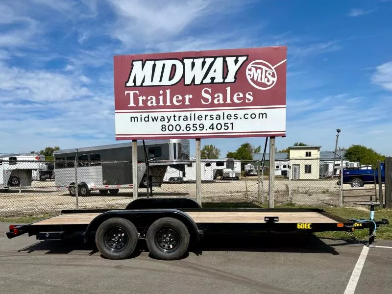 2026 Big Tex Trailers 83 X 18' Economy Tandem Axle Car Hauler- 60EC Car Hauler