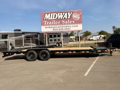 Big Tex 83" X 22' (19' + 3') HD TA Seamless I-Beam-14EH