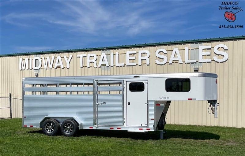 2024 SUNDOWNER RANCHER TR 20' GN LIVESTOCK TRAILER