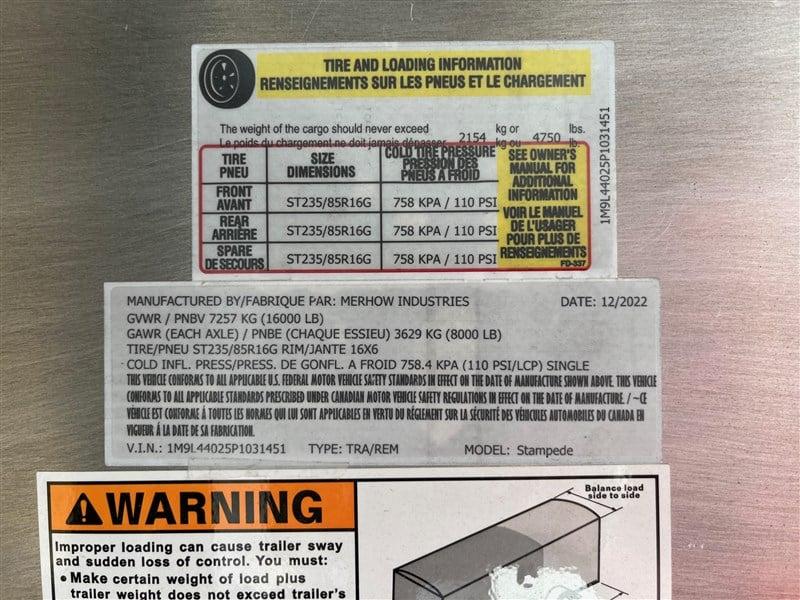 new Horse Trailers Merhow Trailers  for sale, in Litchfield, IL Thumbnail 20