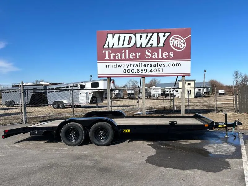 2026 Big Tex Trailers 83" X 20' Tandem Axle Car Hauler- 70CH Car Hauler