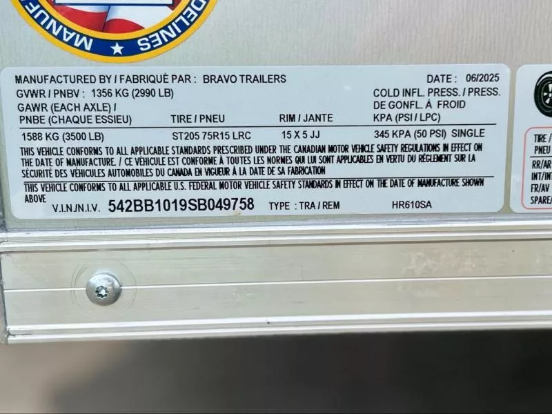 new Cargo (Enclosed) Trailers Bravo Trailers  for sale, in Ottawa, IL Thumbnail 9