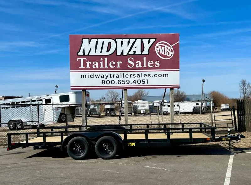 2026 Big Tex Trailers 83 X 20' Tandem Axle Pipe Utility - 70PI Utility Trailer