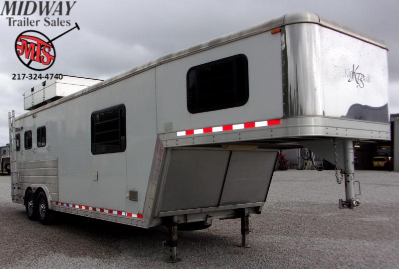 2007 Kiefer Built Genesis X8083 3H w/9' SW LQ GN Horse Trailer 2007 Kiefer Built Genesis X8083 3H w/9' SW LQ GN Horse Trailer
