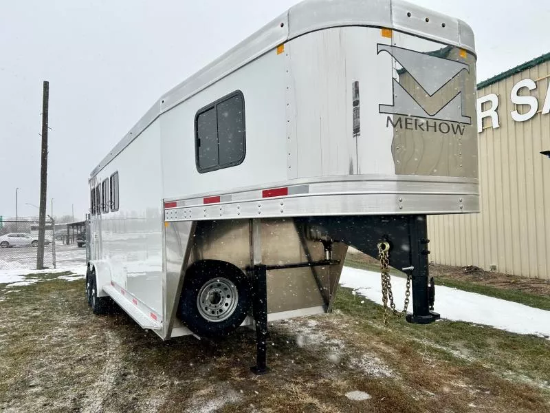 new Horse Trailers Merhow Trailers  for sale, in Ottawa, IL Thumbnail 2