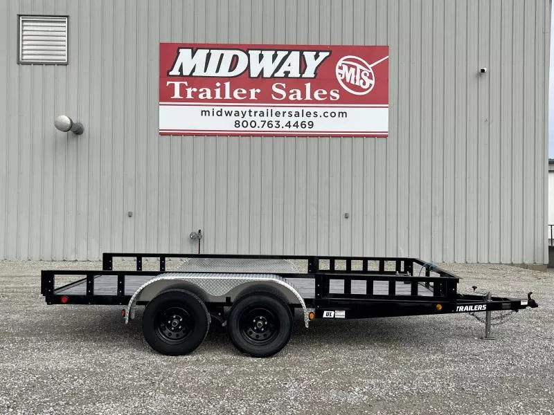 2025 PJ Trailers 83 X 14' Tandem Axle Channel Utility- UL Utility Trailer