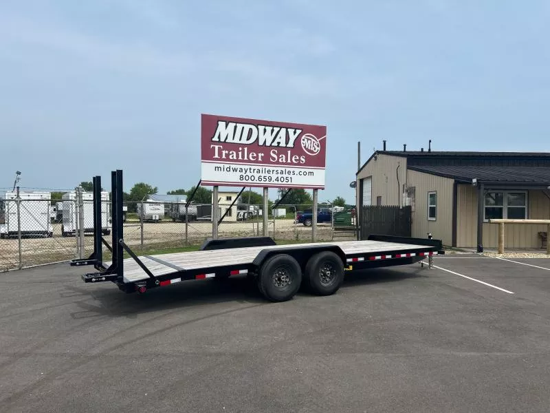 2025 Big Tex Trailers 83 X 22' (19 + 3') Economy Equipment Trailer -14EB Equipment Trailer