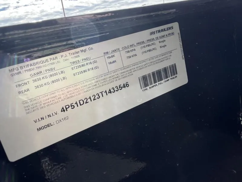 new Dump Trailers PJ Trailers  for sale, in Litchfield, IL Thumbnail 7