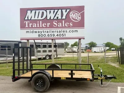 2027 Big Tex Trailers 60" X 10' Single Axle Utility- 30SA Utility Trailer