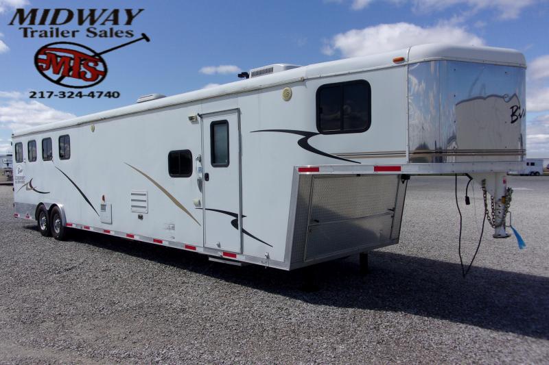 2008 Bison Trailers Aluma Sport 8414 Horse Trailer 2008 Bison Trailers Aluma Sport 8414 Horse Trailer