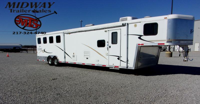 2008 Bison Trailers Aluma Sport 8414 Horse Trailer 2008 Bison Trailers Aluma Sport 8414 Horse Trailer