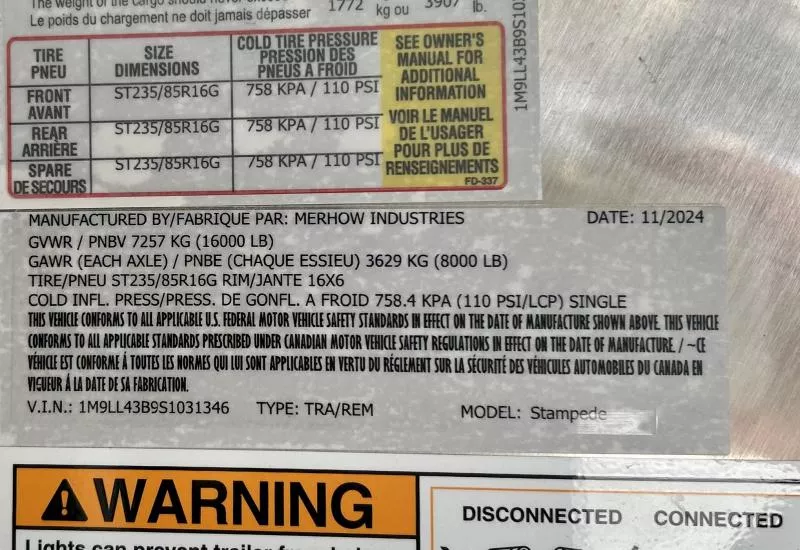 new Horse Trailers Merhow Trailers  for sale, in Ottawa, IL Thumbnail 19