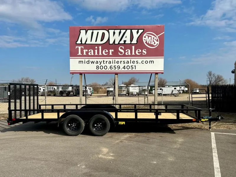 2026 Big Tex Trailers 83 X 20' Tandem Axle Pipe Utility - 70PI Utility Trailer