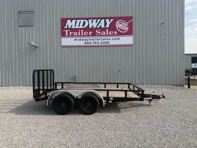 2027 PJ Trailers 83 x 12' (10+2) TA Utility BP Utility Trailer