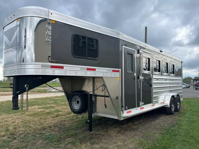 new Horse Trailers Merhow Trailers  for sale, in Ottawa, IL Thumbnail 4