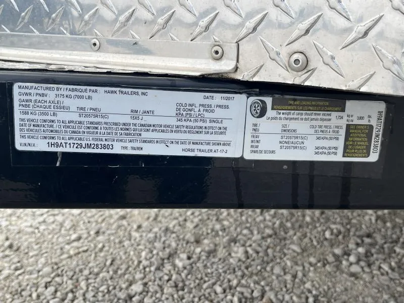 used Other Trailers Hawk Trailers  for sale, in Litchfield, IL Thumbnail 8