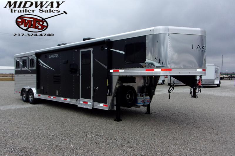 2021 Lakota Charger 8313 3H w/13' SW & Slide GN Horse Trailer 2021 Lakota Charger 8313 3H w/13' SW & Slide GN Horse Trailer
