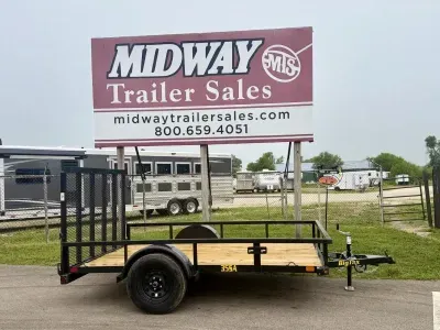 2027 Big Tex Trailers 77 X 10' Single Axle Utility- 35SA Utility Trailer