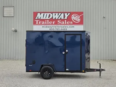 2026 Look Trailers ST DLX 6 x 10' w/ Rear Ramp Cargo / Enclosed Trailer