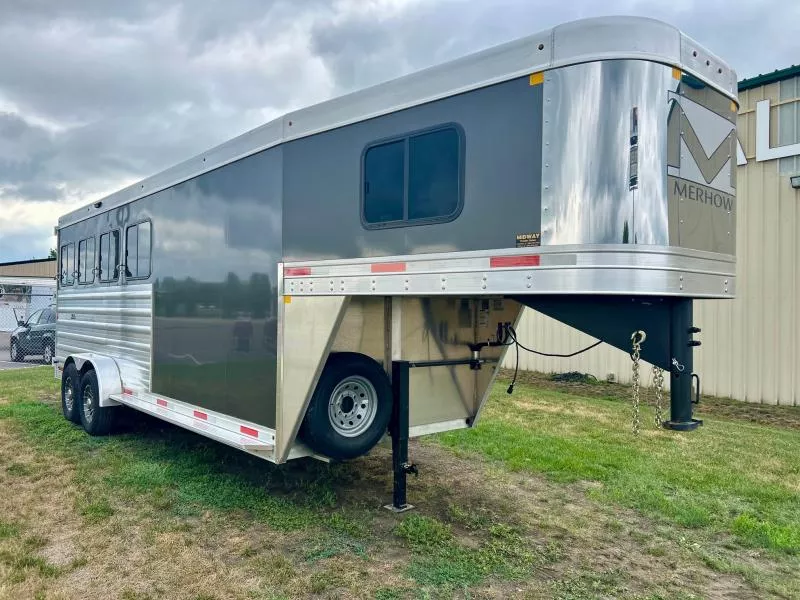 new Horse Trailers Merhow Trailers  for sale, in Ottawa, IL Thumbnail 2