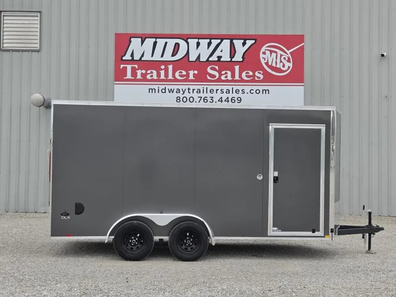 2026 Look Trailers ST DLX 7 x 16' w/ Rear Ramp Cargo / Enclosed Trailer