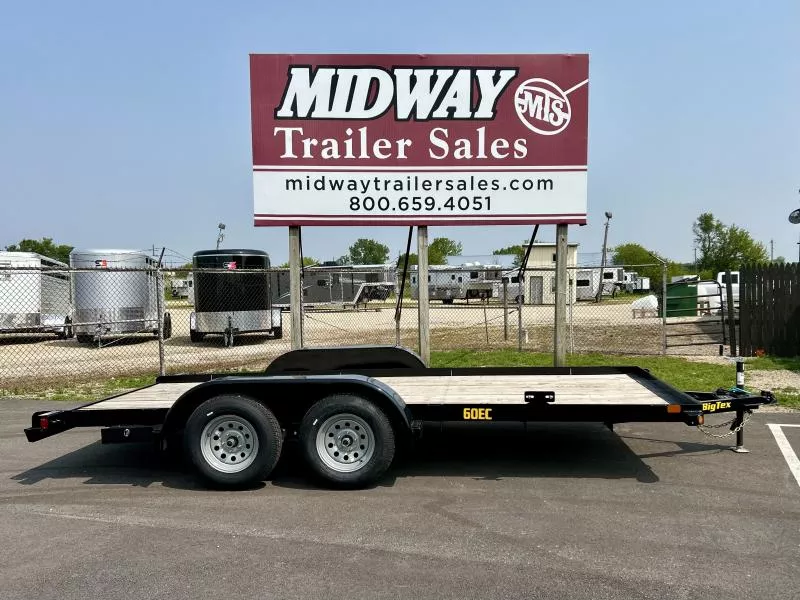 2025 Big Tex Trailers 83 X 16' Economy Tandem Axle Car Hauler- 60EC Car Hauler