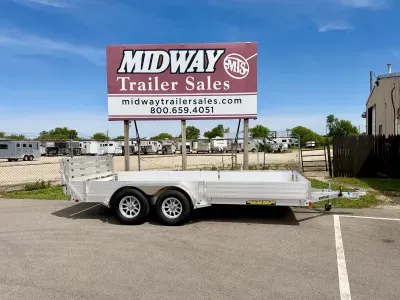 2026 Aluma 8115- SR Tandem Axle Trailer *No Brakes* Utility Trailer