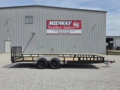 2027 PJ Trailers 83 x 20' (18+2) TA Utility BP Utility Trailer