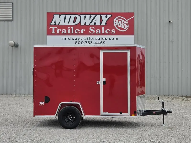 2026 Look Trailers ST DLX 6 x 10' w/ Rear Ramp Cargo / Enclosed Trailer