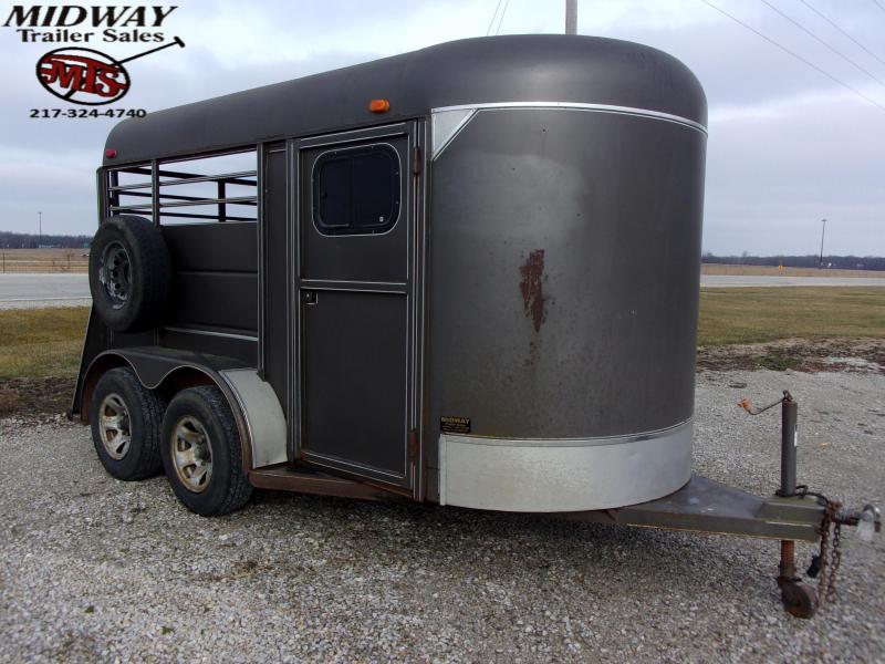 2000 Calico Trailers 2H Stock Combo Horse Trailer 2000 Calico Trailers 2H Stock Combo Horse Trailer