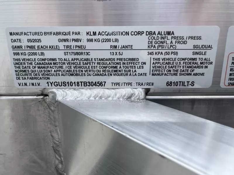 new Tilt Trailers Aluma  for sale, in Litchfield, IL Thumbnail 7
