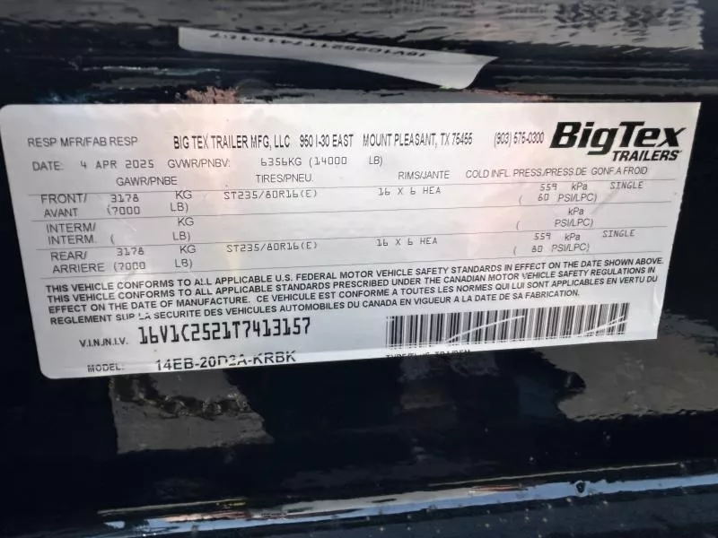 new Equipment / Flatbed Trailers Big Tex Trailers  for sale, in Ottawa, IL Thumbnail 5