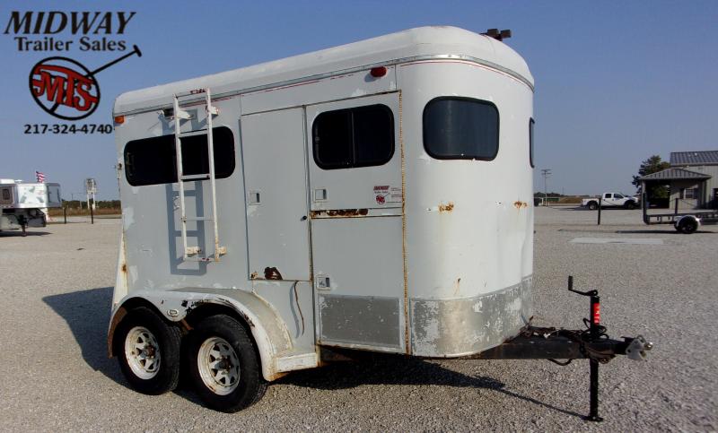 1986 Other Log Cabin 2H Straight Horse Trailer 1986 Other Log Cabin 2H Straight Horse Trailer