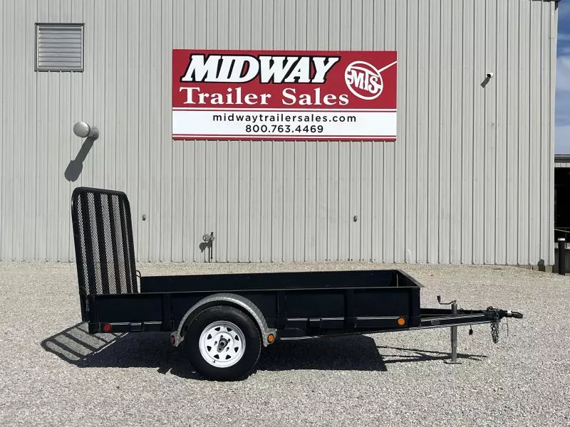 2014 PJ Trailers 77 X 10' 4" CHANNEL UTILITY SA BP Utility Trailer