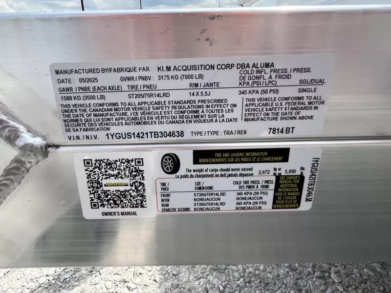 new Other Trailers Aluma  for sale, in Litchfield, IL Thumbnail 7