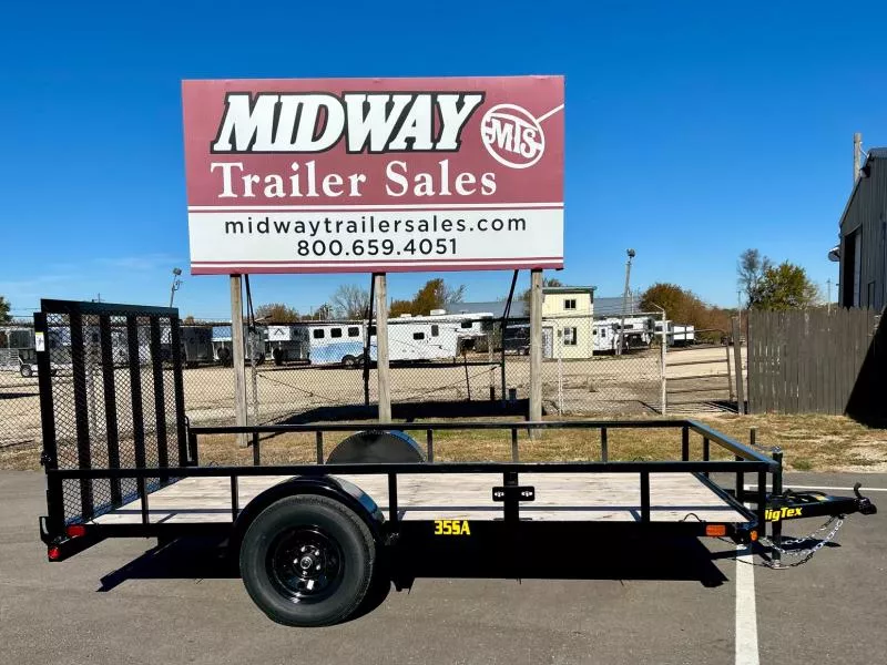 2026 Big Tex Trailers 77 X 12' Single Axle Utility- 35SA Utility Trailer