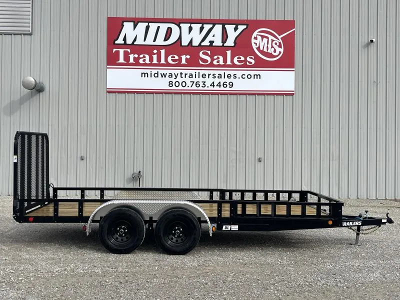 2026 PJ Trailers 83 x 16' Utility TA BP Utility Trailer