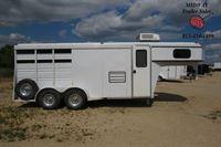 1997 Titan Trailers Stock Combo w/8'SW Front Dress GN Horse Trailer 1997 Titan Trailers Stock Combo w/8'SW Front Dress GN Horse Trailer