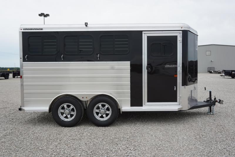 2023 Logan Coach Bullseye 3H w/ 4' Dress TA BP Horse Trailer 2023 Logan Coach Bullseye 3H w/ 4' Dress TA BP Horse Trailer
