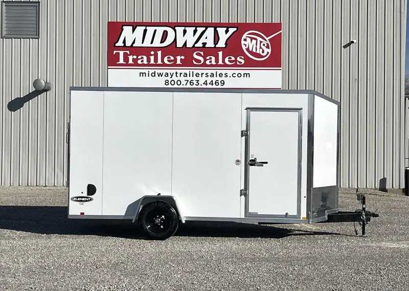2026 Look Trailers Element SE 7' x 14' w/ Rear Ramp Cargo / Enclosed Trailer