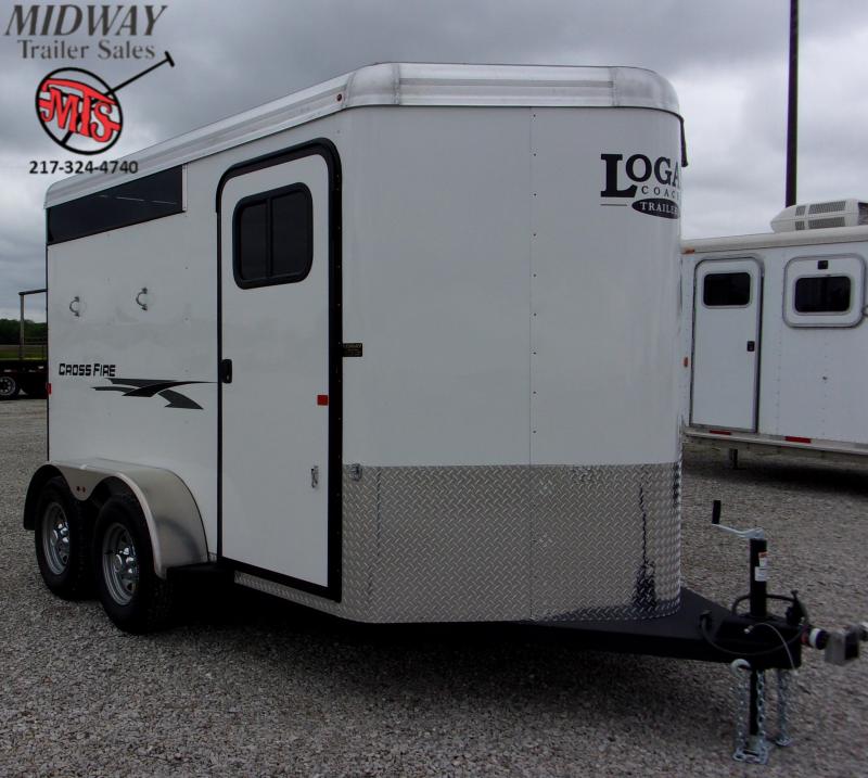 2020 Logan Coach 2H CrossFire w/0"Dress BP Horse Trailer 2020 Logan Coach 2H CrossFire w/0"Dress BP Horse Trailer