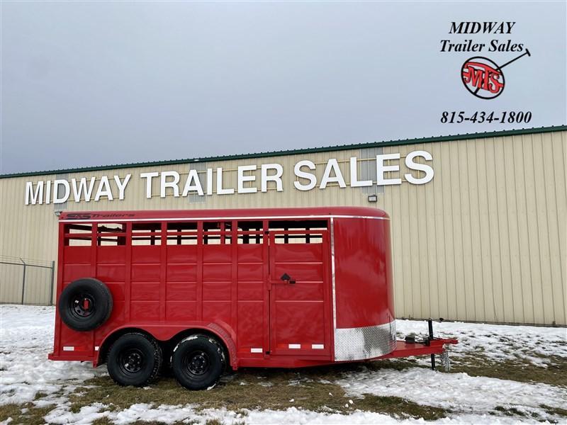 2022 S&S Manufacturing 6' 8" X 6' 6" X 16' Livestock Horse Trailer 2022 S&S Manufacturing 6' 8" X 6' 6" X 16' Livestock Horse Trailer