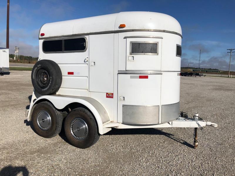 1985 King 2H w/ 0" Dress SA BP Horse Trailer 1985 King 2H w/ 0" Dress SA BP Horse Trailer
