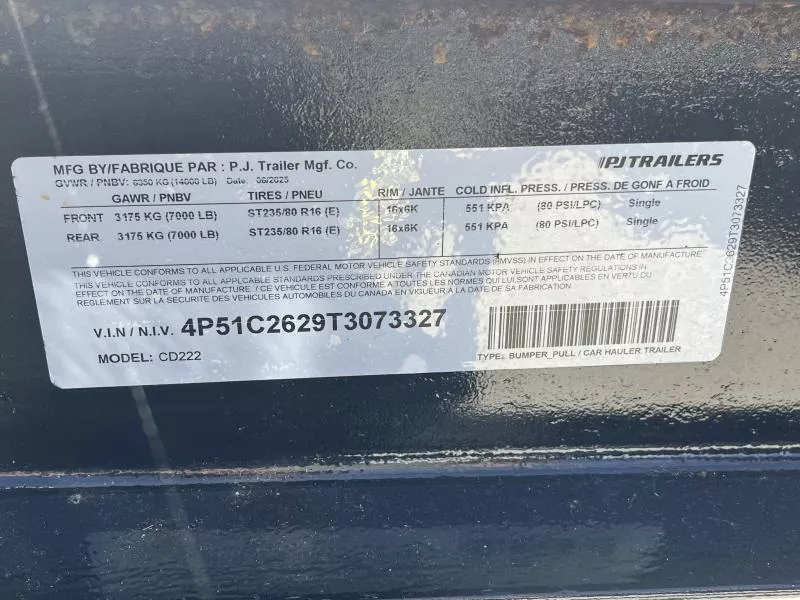new Equipment / Flatbed Trailers PJ Trailers  for sale, in Litchfield, IL Thumbnail 7