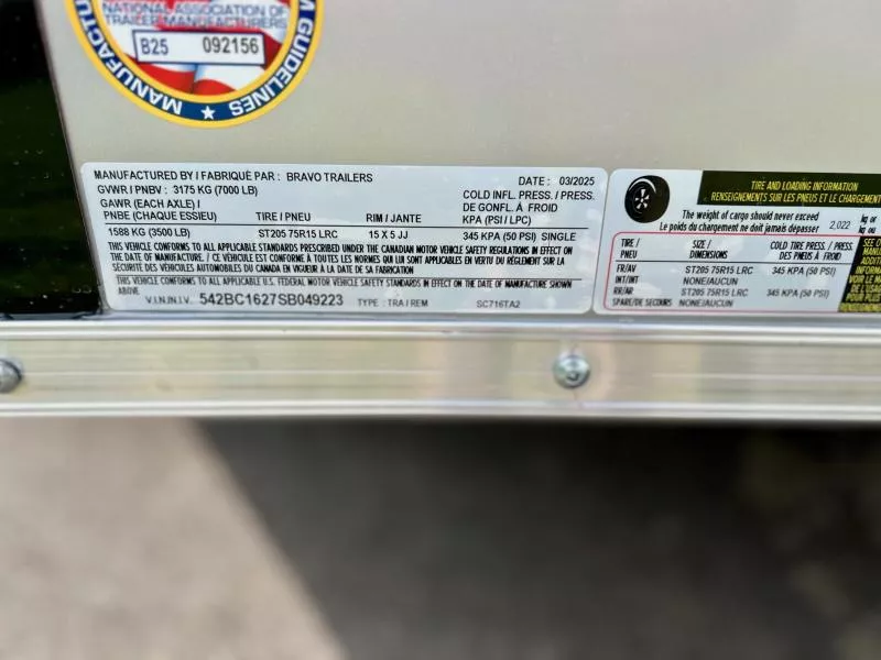 new Cargo (Enclosed) Trailers Bravo Trailers  for sale, in Ottawa, IL Thumbnail 8