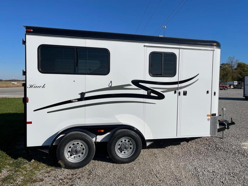 2022 Hawk Trailers Classic Custom 2H Walk Thru w/Dress BP Horse Trailer 2022 Hawk Trailers Classic Custom 2H Walk Thru w/Dress BP Horse Trailer